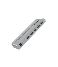 NOVACOM NVC-HDSW4 HDMI+USB 1/4 KVM 4K Switcher tek monitör klavye ve mouse üzerinden 4 farklı bilgisayarın kontrol 